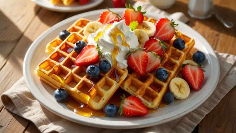 Gaufres parfaites à chaque fois : l’astuce qui change tout dans votre pâte maison