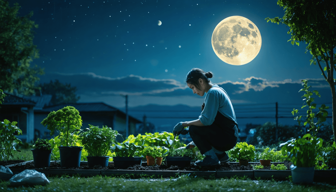 découvrez comment jardiner avec la lune grâce à notre calendrier lunaire et profitez de conseils pratiques pour optimiser vos plantations au rythme des phases lunaires.