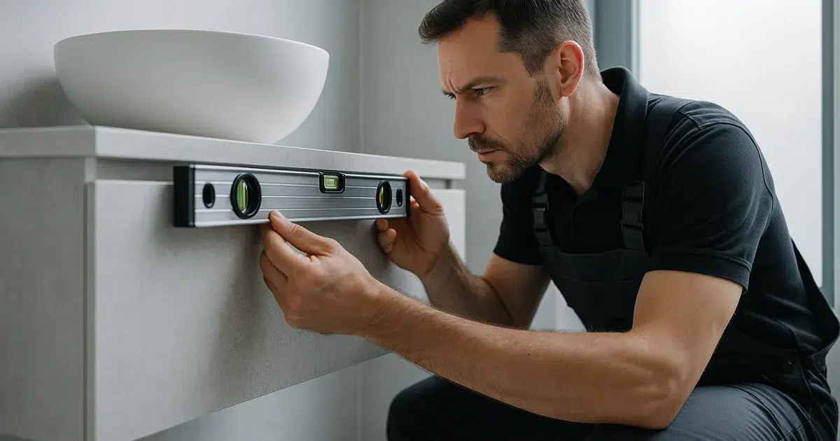Hauteur plan de travail salle de bain : tous les repères pour bien choisir